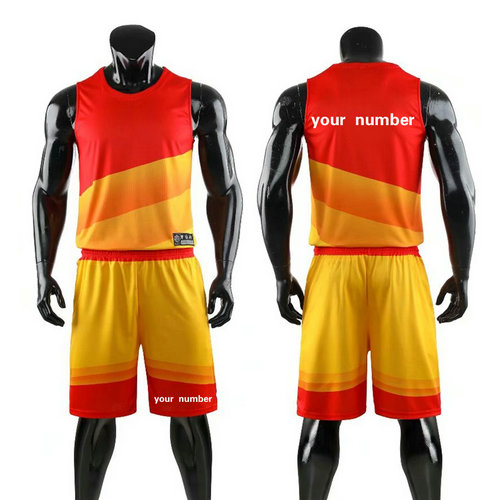 2019 Kids Men College Basketball Jerseys Uniform Breathable Vest Shorts